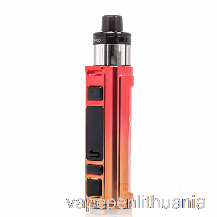 Voopoo Argus Pro 2 80w Pod System Modernus Raudonas Vape Skystis